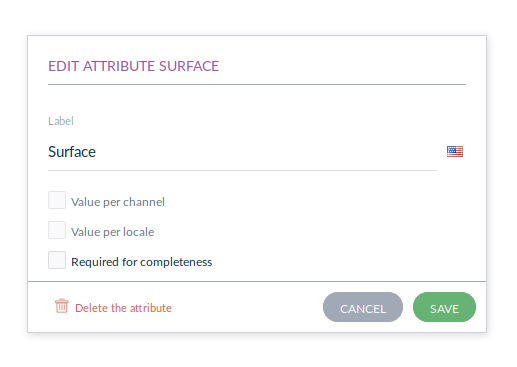 Edit Simple Metric attribute